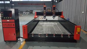 淄博淄川区HW-1825双头重型浮雕石材雕刻机